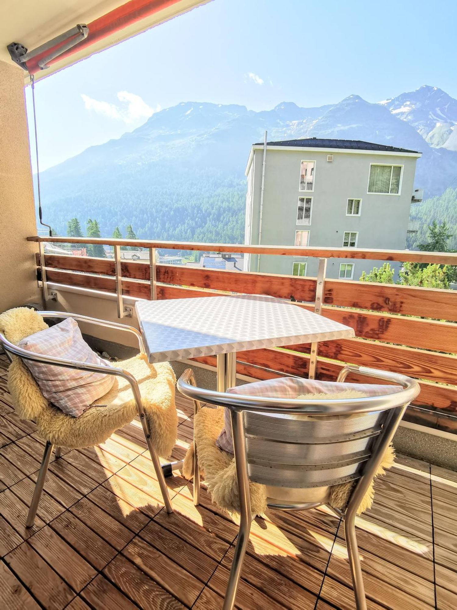 Appartamento Sankt Moritz Spirit Piz San Gian 14 Esterno foto